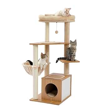 キャットタワー ツリーハウス コンドミニアム 遊び場タワー 猫 キャットタワー ツリーハウス コンドミニアム 遊び場タワー 猫